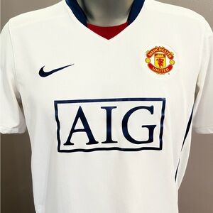 Manchester United White Jersey